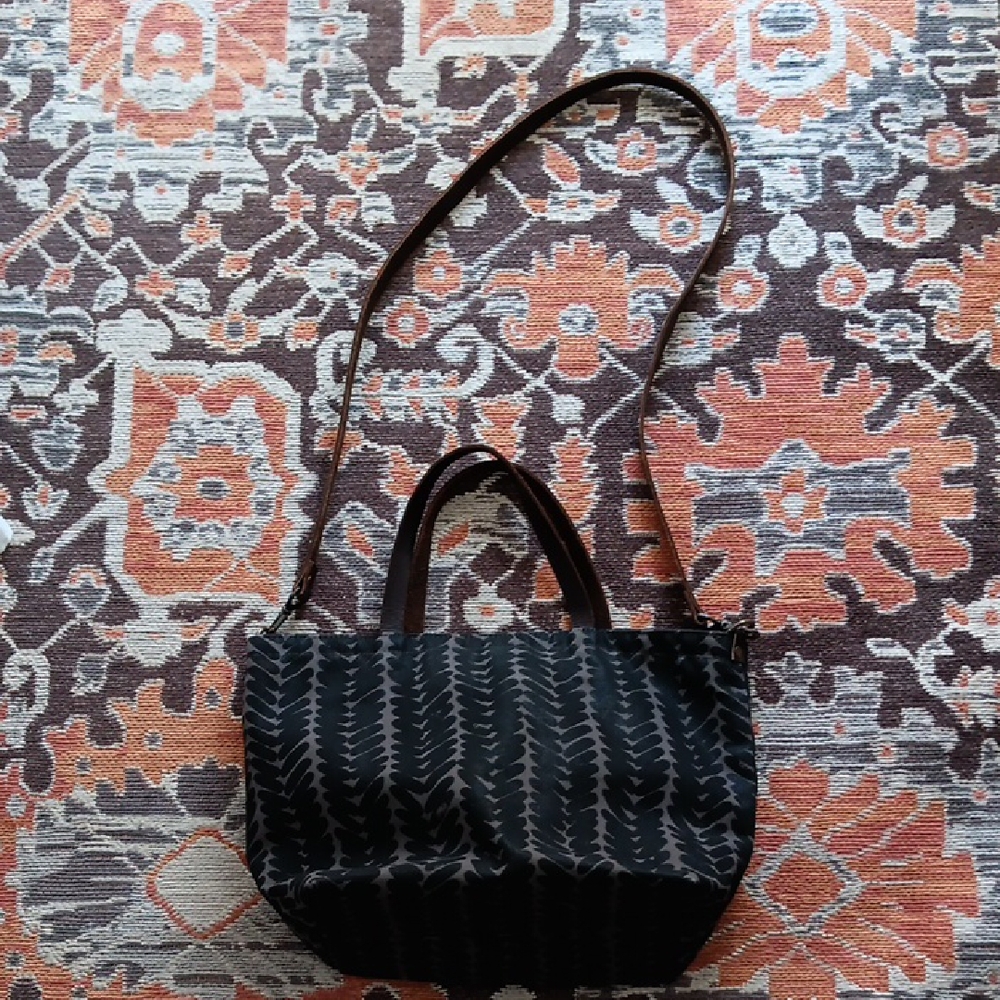 Bookhou Canvas & Leather Tote